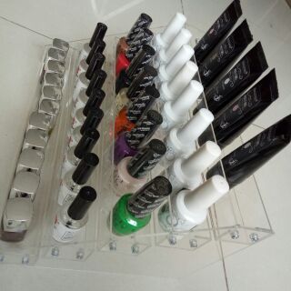 Kệ mica 5 tầng (không ráp sẵn,khách tự dùng keo dán)