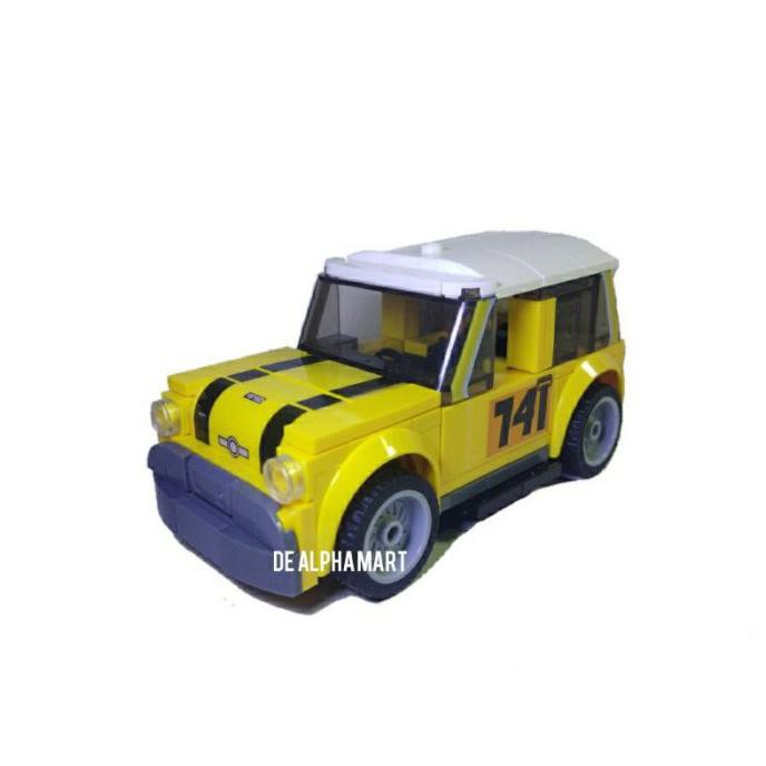 Mô Hình Đồ Chơi Lắp Ráp Lego Bugatti Chiron Porsche 911 Mini Cooper Mclaren Transformers Be 2003