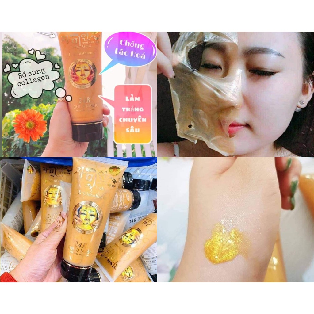 Mặt Nạ 24K GOLD Mask Dạng Tuýp 220g