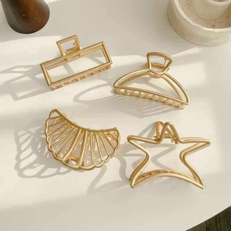 Kẹp tóc cute kim loại xinh xắn dành cho nữ nhiều mẫu 1 Cái 5.000, 3 cái 10000