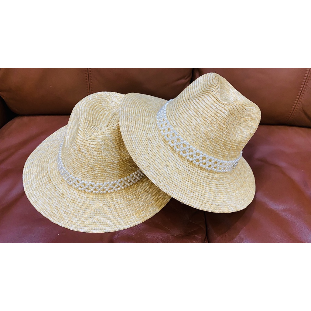 Mũ phớt panama fedora nơ sang chảnh