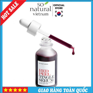 🌸🌸SALE SẬP SÀN🌸🌸 Tinh Chất Red Peel Tingle Serum Sample Dạng Gói So Natural (2,5ml)