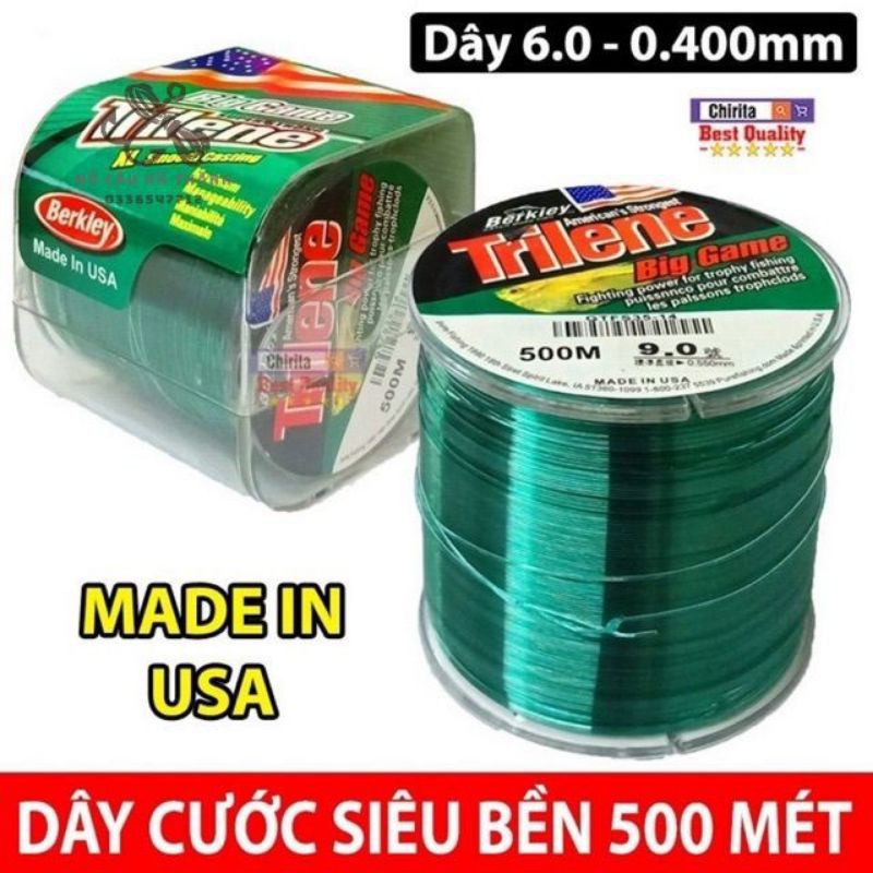 Cước Trilene Big game siêu bền đồ câu FISHING_HD