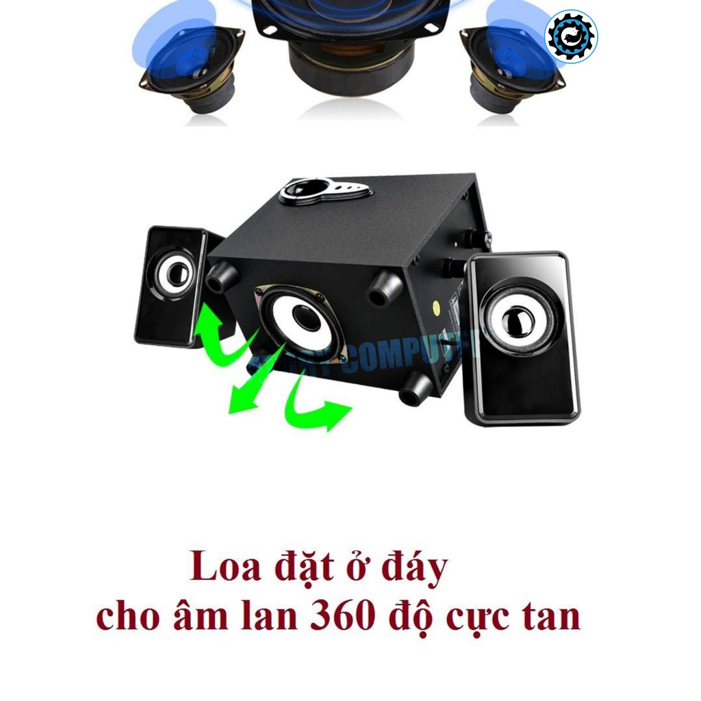 Loa Vi Tính - Loa Máy Tính, Laptop 2.1 FT-301 ~ JT2806 Super Bass - BH 12 Tháng | WebRaoVat - webraovat.net.vn