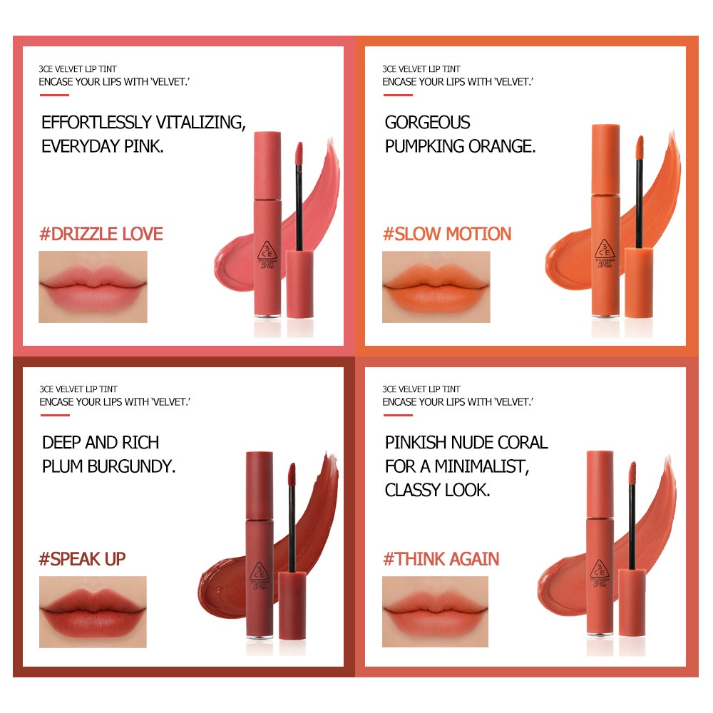 Son Kem 3ce Khối Lượng 4g Gồm 20 Màu Tùy Chọn