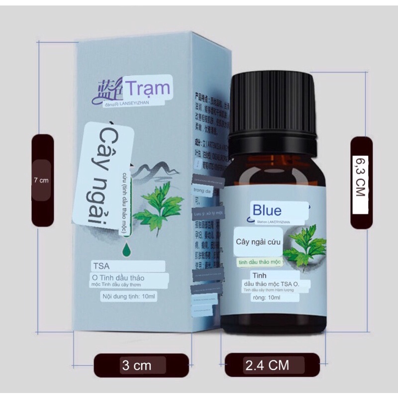 Tinh Dầu Thảo Mộc pilu 10ml nguyên chất từ thiên nhiên dùng để xông, tắm, đuổi muỗi...