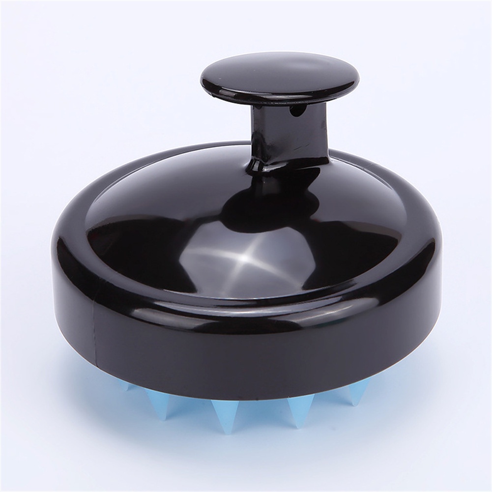 Nhật Bản Silicone Massage Da Đầu Dầu Gội Đầu Bàn Chải Tắm Sạch Tẩy Tế Bào Chết Lược Giặt Bàn Chải Tóc Bri