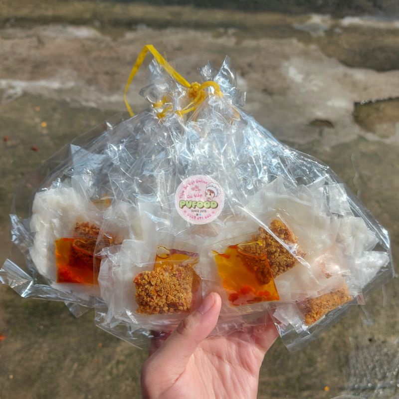 Xâu 10b Bánh Tráng Sate Muối Tây Ninh