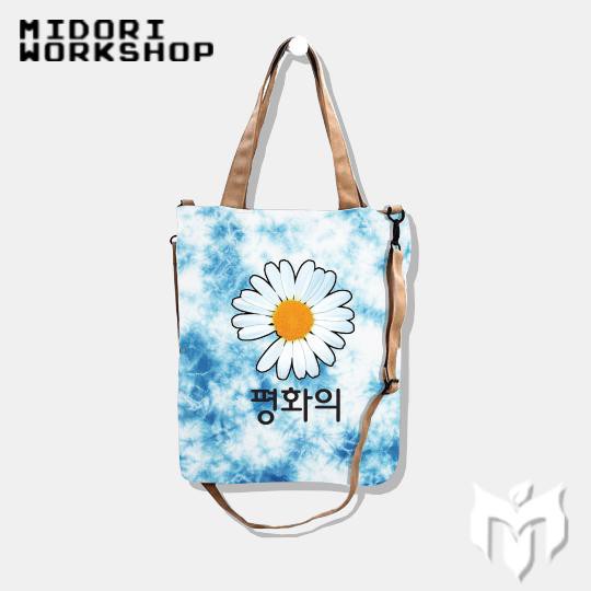 Shop chọn mẫu ngẫu nhiên Túi đeo chéo và tote 2 trong 1 cao cấp Local Brand Midori