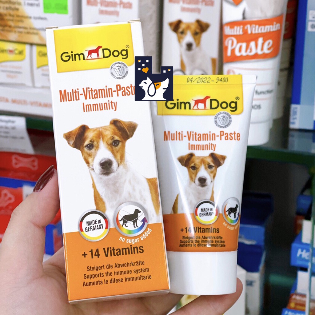 GIMDOG - Gel bổ sung dinh dưỡng và vitamin cho chó