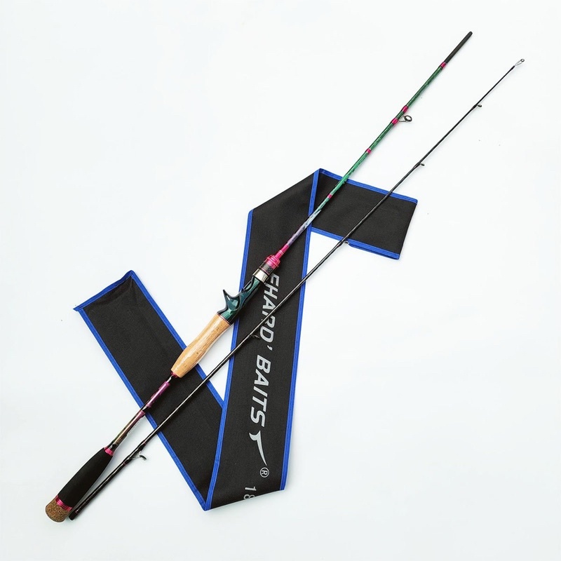 cần câu lure carbon FHARD BAITS đầu bu chống xoắn