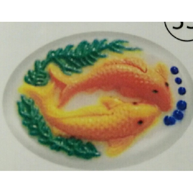 Khuôn rau câu hình đôi cá