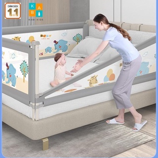 Thanh chắn giường cao cấp cho bé KABI KIDS dày, cao 103cm, mở ra 1 bên