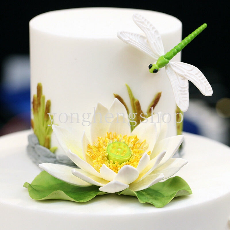 Khuôn Silicone Tạo Hình Làm Bánh Kẹo Hình Chuồn Chuồn DIY