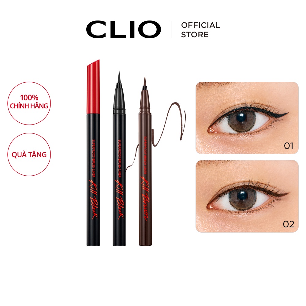 Bút Kẻ Mắt Clio 0.55ml Chống Thấm Nước