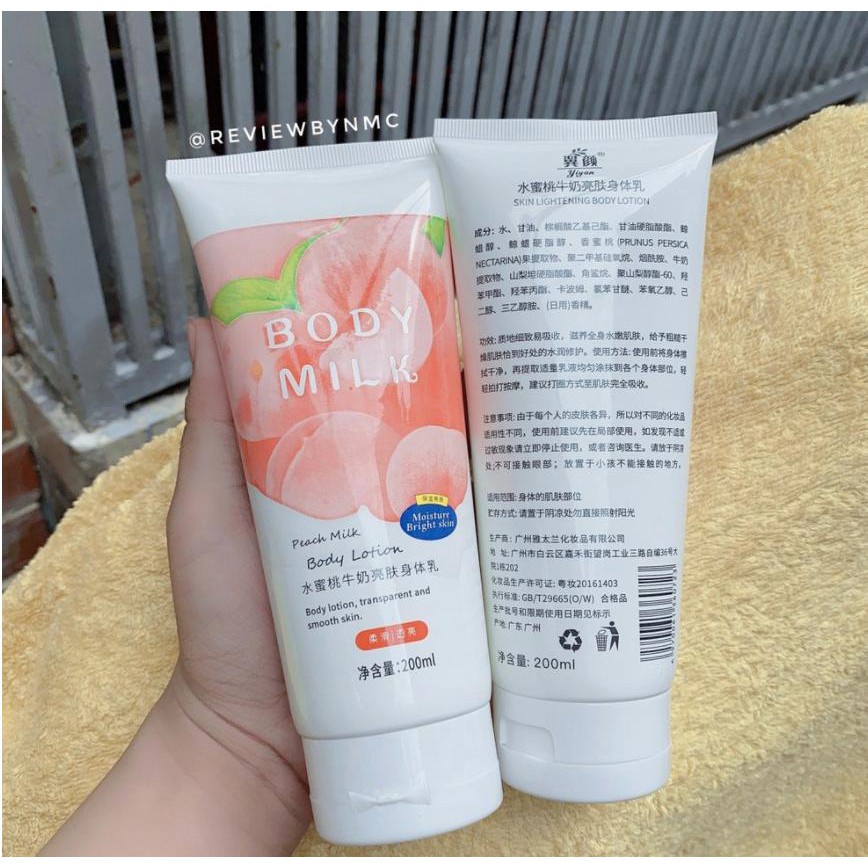 Sữa Dưỡng Thể Hương Đào Sweet Peach Body Milk 200ml | BigBuy360 - bigbuy360.vn