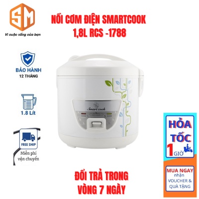 Nồi cơm điện Smartcook dung tích 1.8L RCS-1788