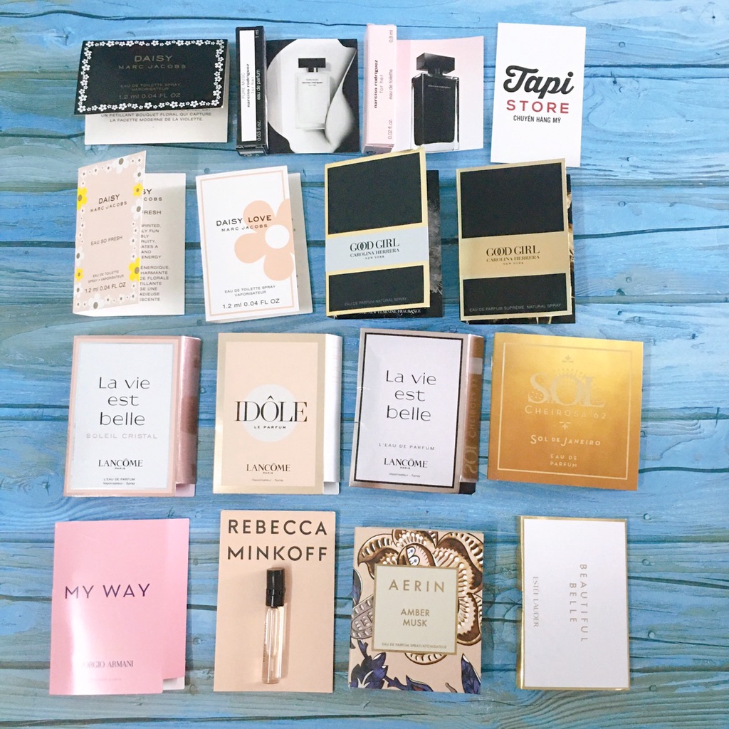 Mẫu thử nước hoa 🌹 Nhiều nhãn hiệu - Series 7 - Xin đọc kỹ chi tiết