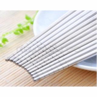 Set 5 Đôi Đũa Inox Hàn Quốc Cao Cấp