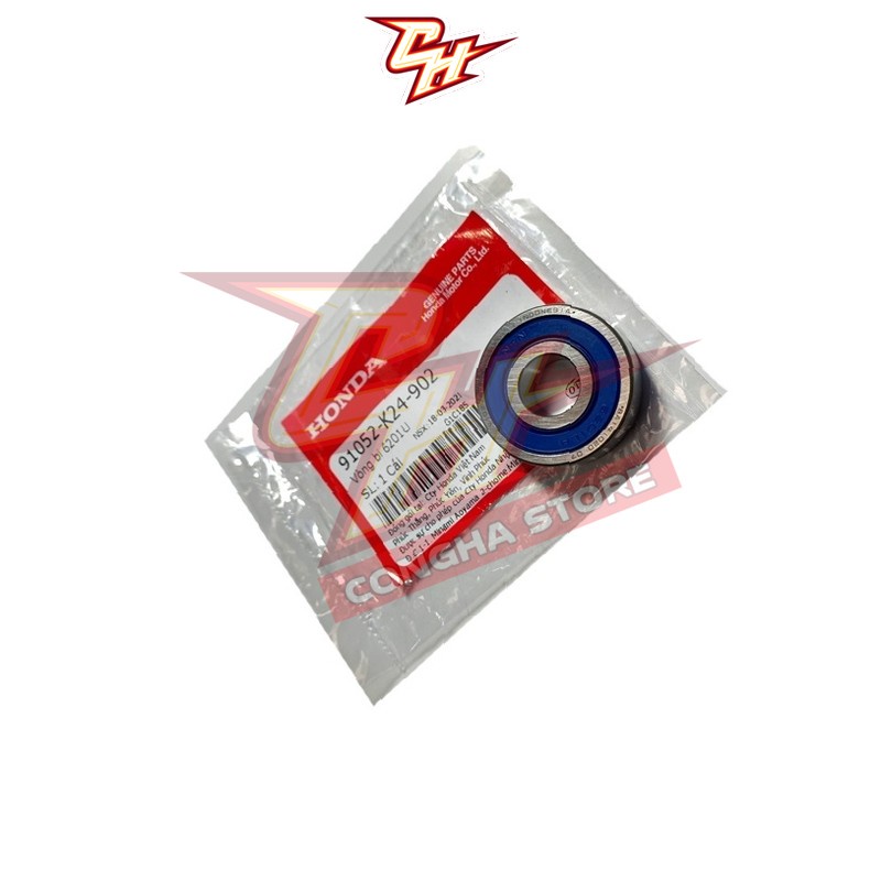(91052K24902)Vòng bi 6201U HONDA Winner 150 / Winner X (RS150 V1 V2 V3) / AB 125 / Pcx / Sh (411)
