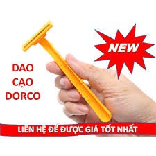 Vỉ 12 dao cạo râu Dorco lưỡi kép, bàn cạo râu du lịch giảm chỉ còn 35k