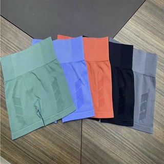 Quần đùi dệt lưng cao nâng mông (đồ tập gym-yoga nữ)