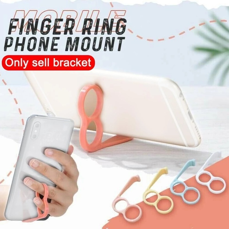 Nhẫn Giá Đỡ Điện Thoại / Máy Tính Bảng Bằng Nhựa Đa Năng