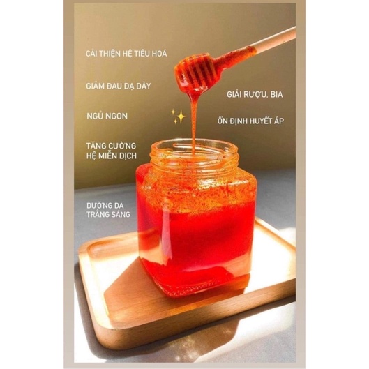 Saffron ngâm mật ong