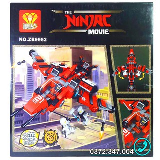 [Free ship] Bộ Lego Ninjago Siêu Robot Chiến Đấu 520 pcs No.ZB9952
