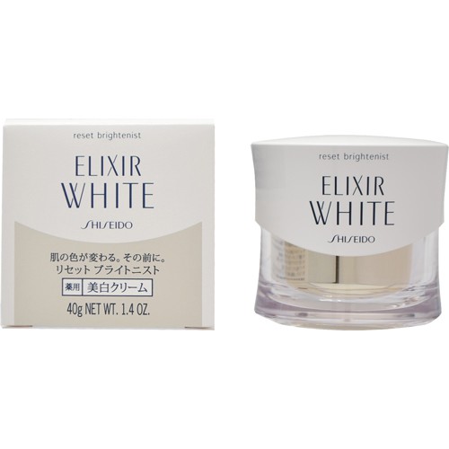 Kem dưỡng trắng da ban đêm Shiseido Elixir white reset Bightenist  cao cấp Nhật Bản