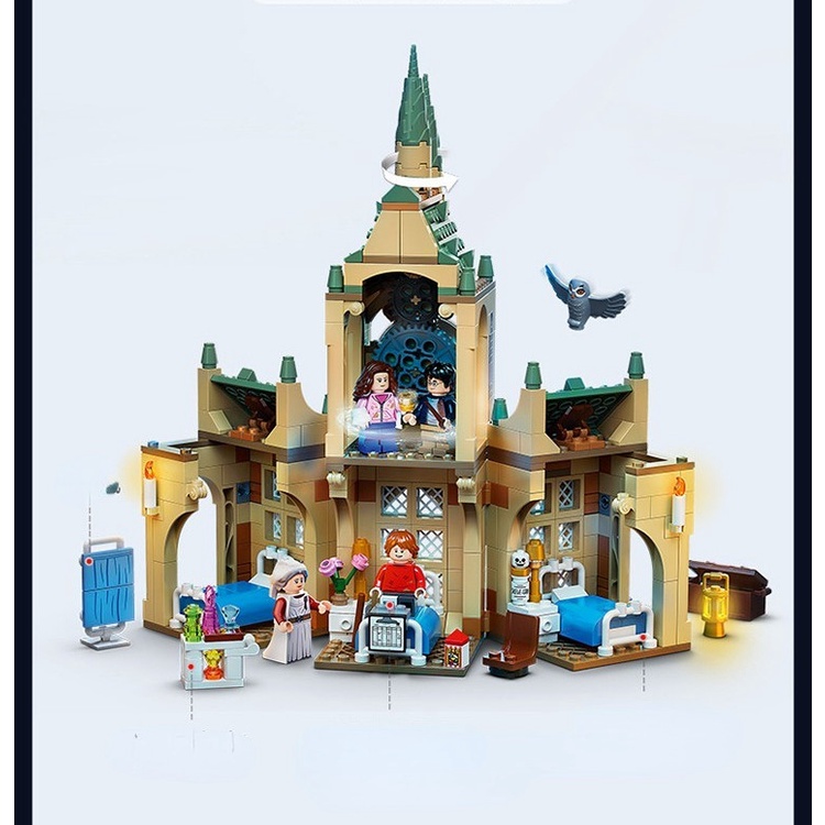 Lắp ráp mô hình Harry Potter 99098  Hogwarts hospital wing Bệnh viện Wing