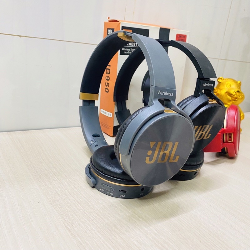 Tai Nghe Nhạc Bluetooth JBL 950BT Chụp Tai Headphone Không Dây Úp Tai Di Dộng