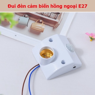 Đui đèn cảm ứng ,  Mạch Cảm Biến Thân Nhiệt Chuyển Động PIR HC-SR501