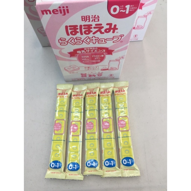 Sữa Meiji thanh 729gr nội địa Nhật tiện lợi cho mẹ
