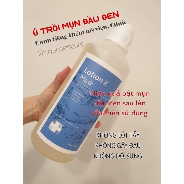 Ủ mụn đầu đen mụn cám Lotion X mask