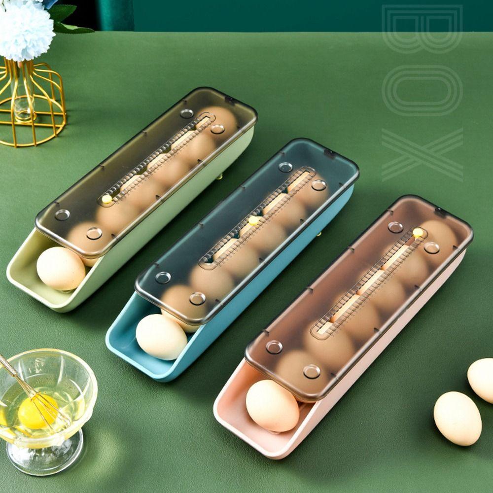 PATRICIA Giá Đỡ Trứng Cuộn Tự Động Trong Suốt Siêu Bền Tiện Dụng Cho Nhà Bếp