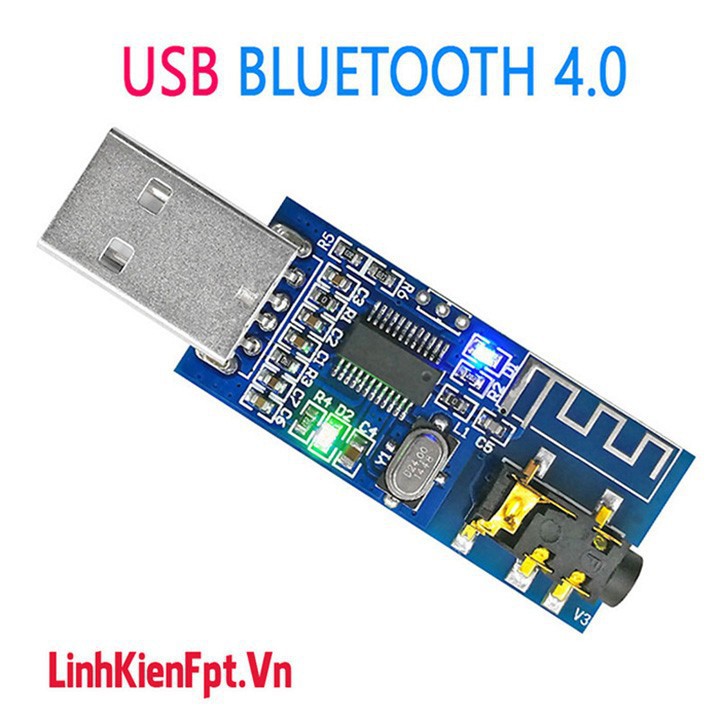 Mạch thu Bluetooth 4.0 Nguồn USB , Giải mã MP3