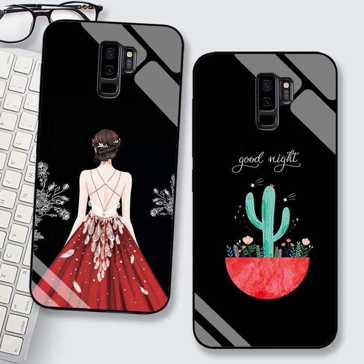 Ốp Lưng SAMSUNG S9, S9+ Lưng kính cường lực Sang Trọng, Sáng Bóng