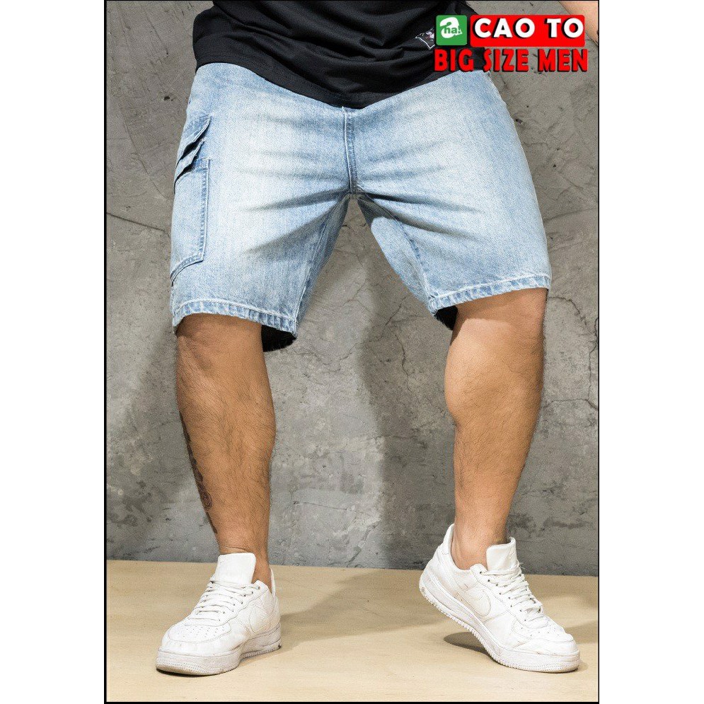 Quần Short Jeans Nam Chính Hãng Chất Lượng Cao Thời Trang Big Size Men TPHCM