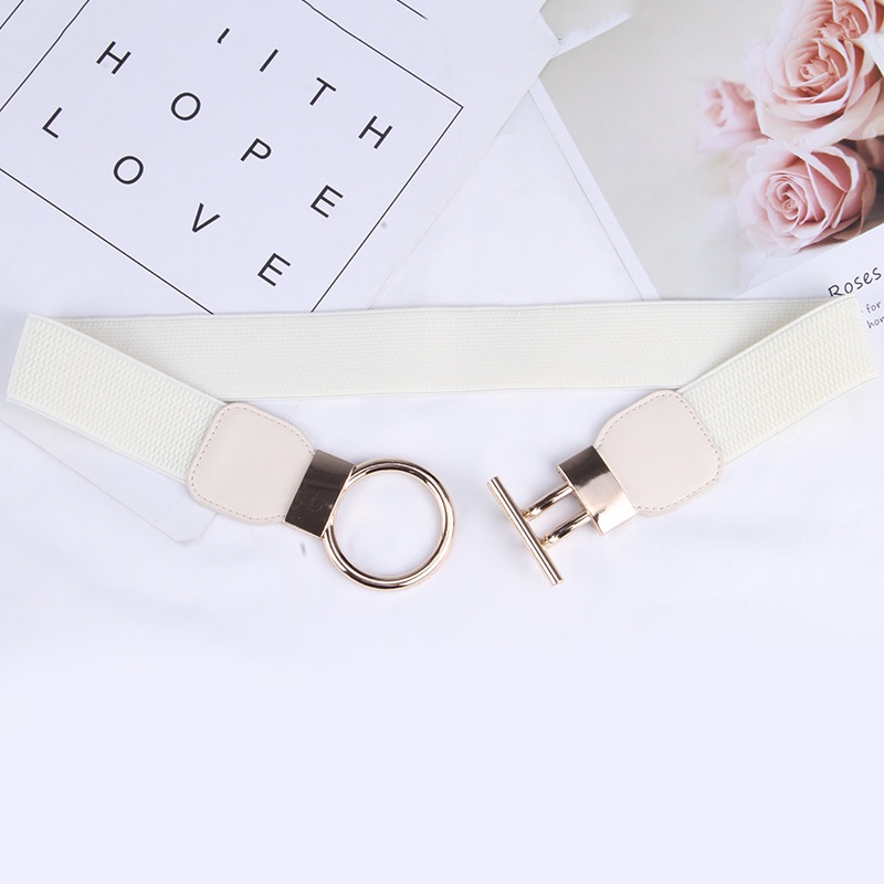 Thắt Lưng Bản Rộng Co Giãn Đa Năng Trang Trí Đầm / Áo Khoác Cho Nữ