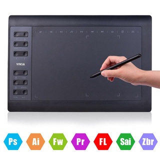 Máy Tính Bảng Vẽ Kỹ Thuật Số Vinsa 1060plus 8192