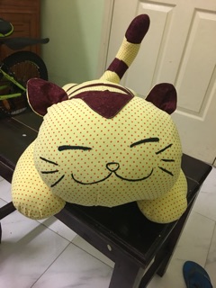 Mèo bông thần tài handmade