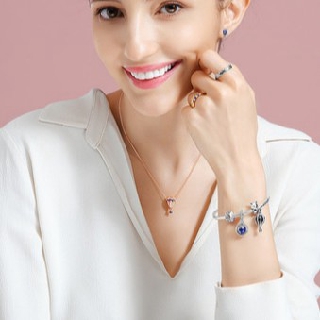 Pure Silver Hot Air Balloon Charm