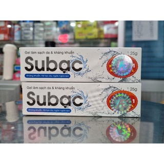 Gel làm sạch da su bạc 25g
