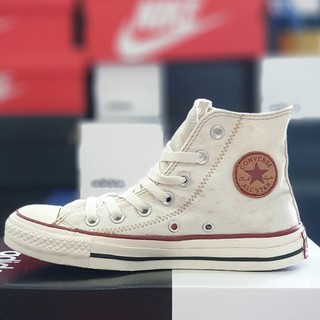 Giày thể thao Converse Chuck Taylor màu kem, size 36 real 2hand