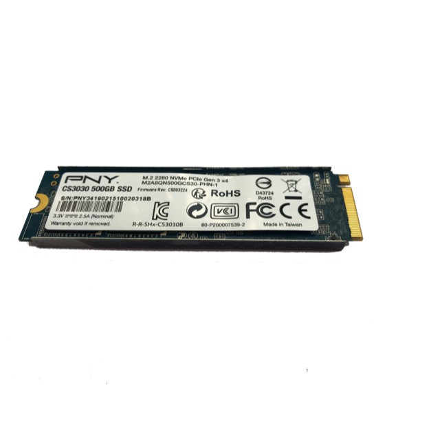 SSD NVME PNY CS3030 1TB Độ bền cao, đọc ghi chuẩn