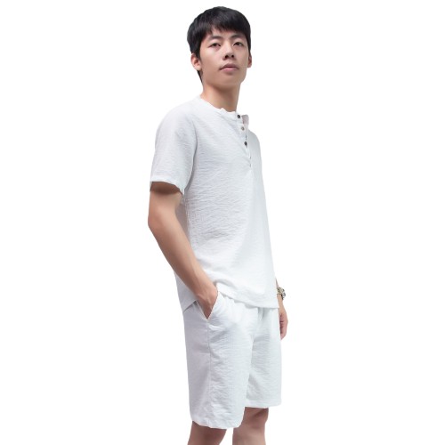 Bộ Đũi nam cổ Tàu chất vải đũi thái loại dày đẹp hàng hot trend BD33 | BigBuy360 - bigbuy360.vn