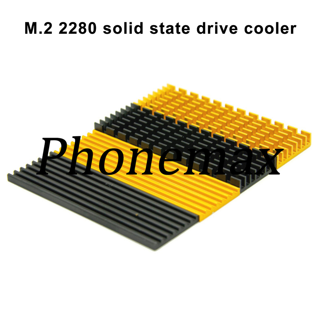 Bộ Tản Nhiệt Ổ Cứng Ssd Mini 3 / 6mm Màu Trơn Cho Máy Tính