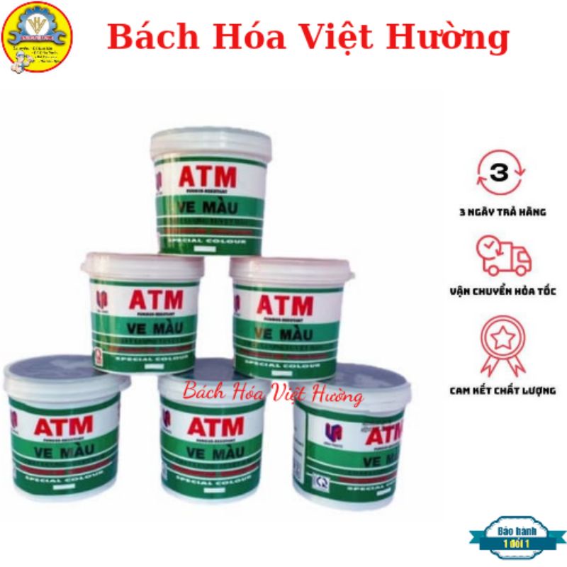 Ve màu pha sơn nước ATM chính hãng đủ màu(hộp 225ml)