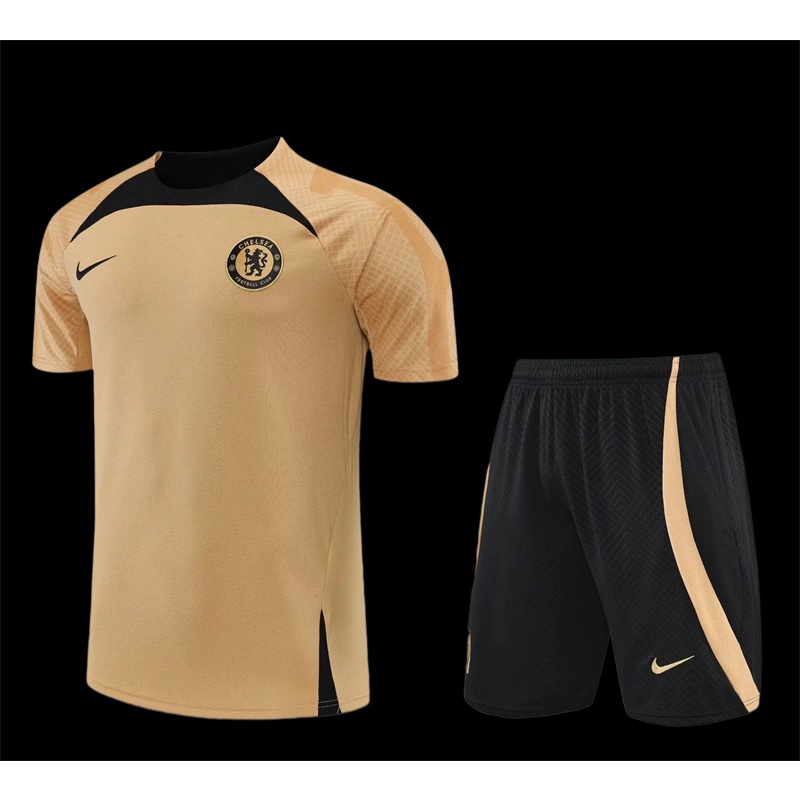 Bộ Quần Áo Bóng Đá Tay Ngắn Màu Vàng Chelsea Mùa Giải 2022 / 2023 Size S-XXL